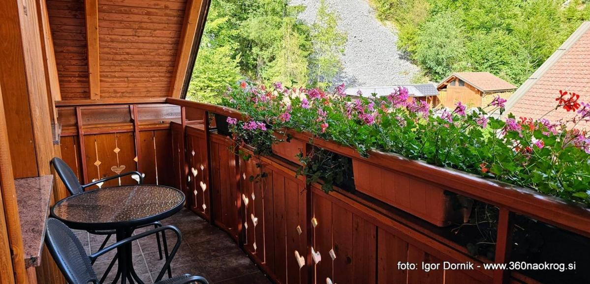 Apartma In Bungalov Jezerci Gozd Martuljek Exteriör bild